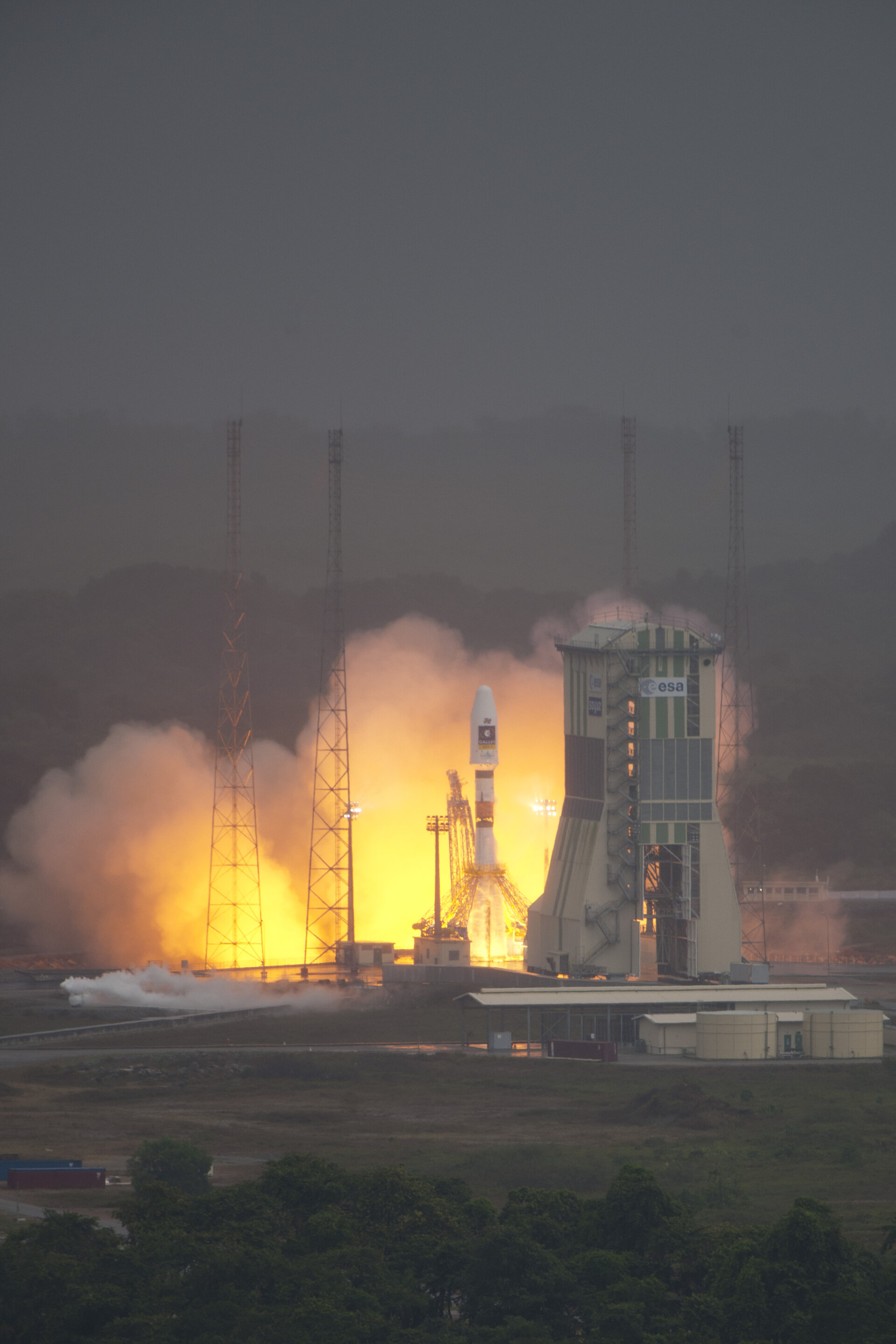 Liftoff of flight VS01