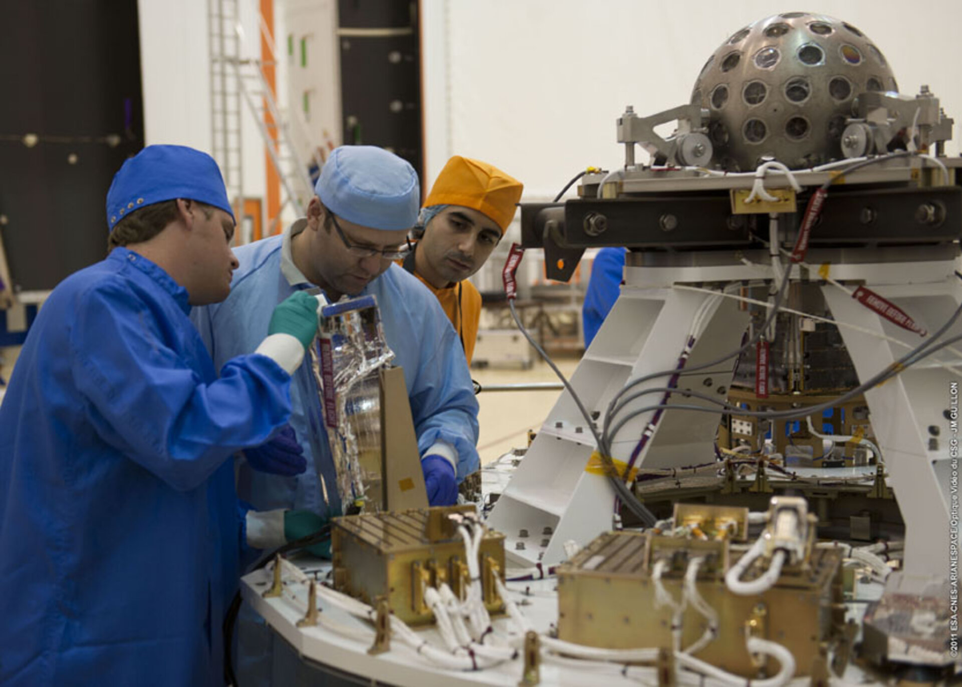 LARES, ALMASat-1 and CubeSats integration