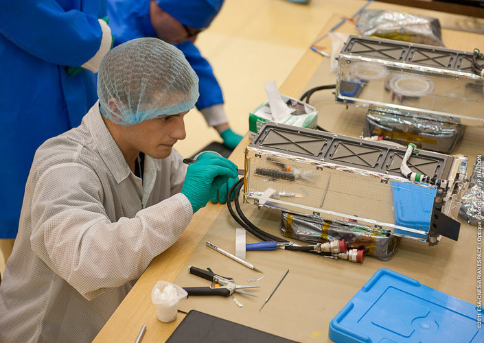 LARES and Cubesat construction