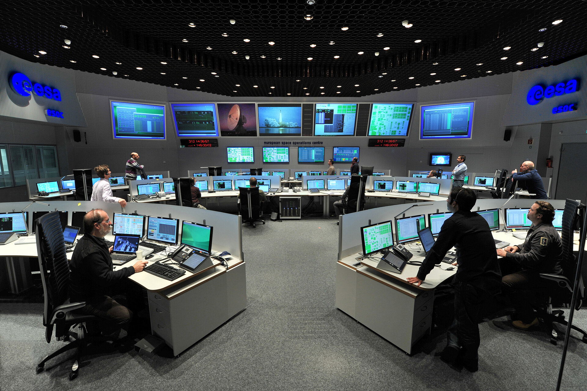 ESA control room