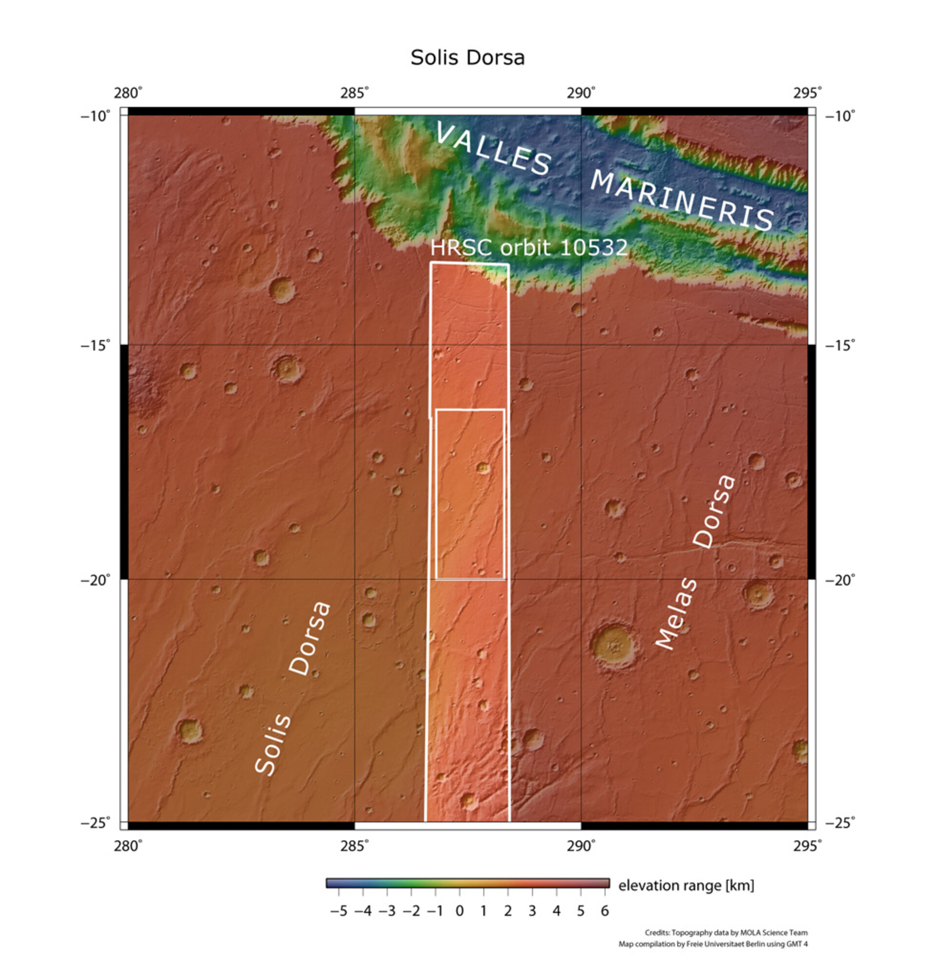 Melas Dorsa in context