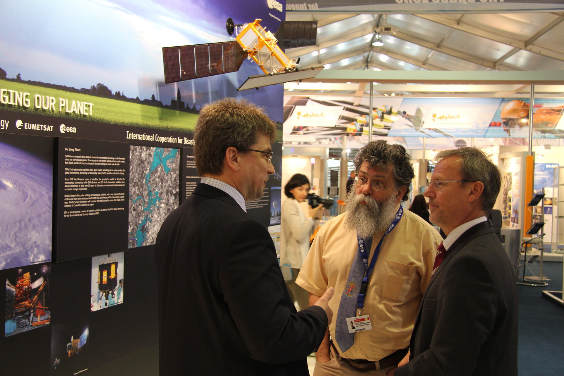 Visiting ESA exhibition