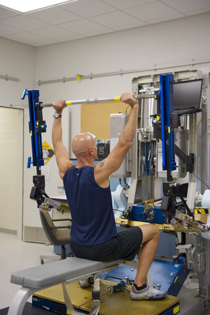 Luca training at NASA