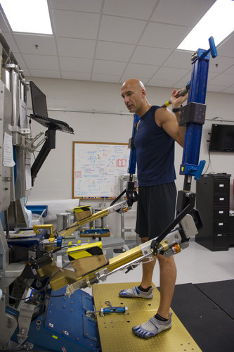 Luca training at NASA