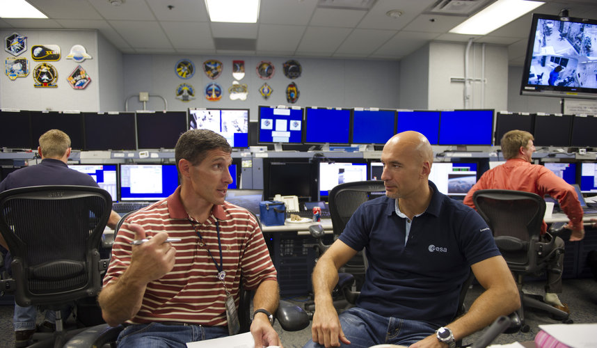 Luca training at NASA