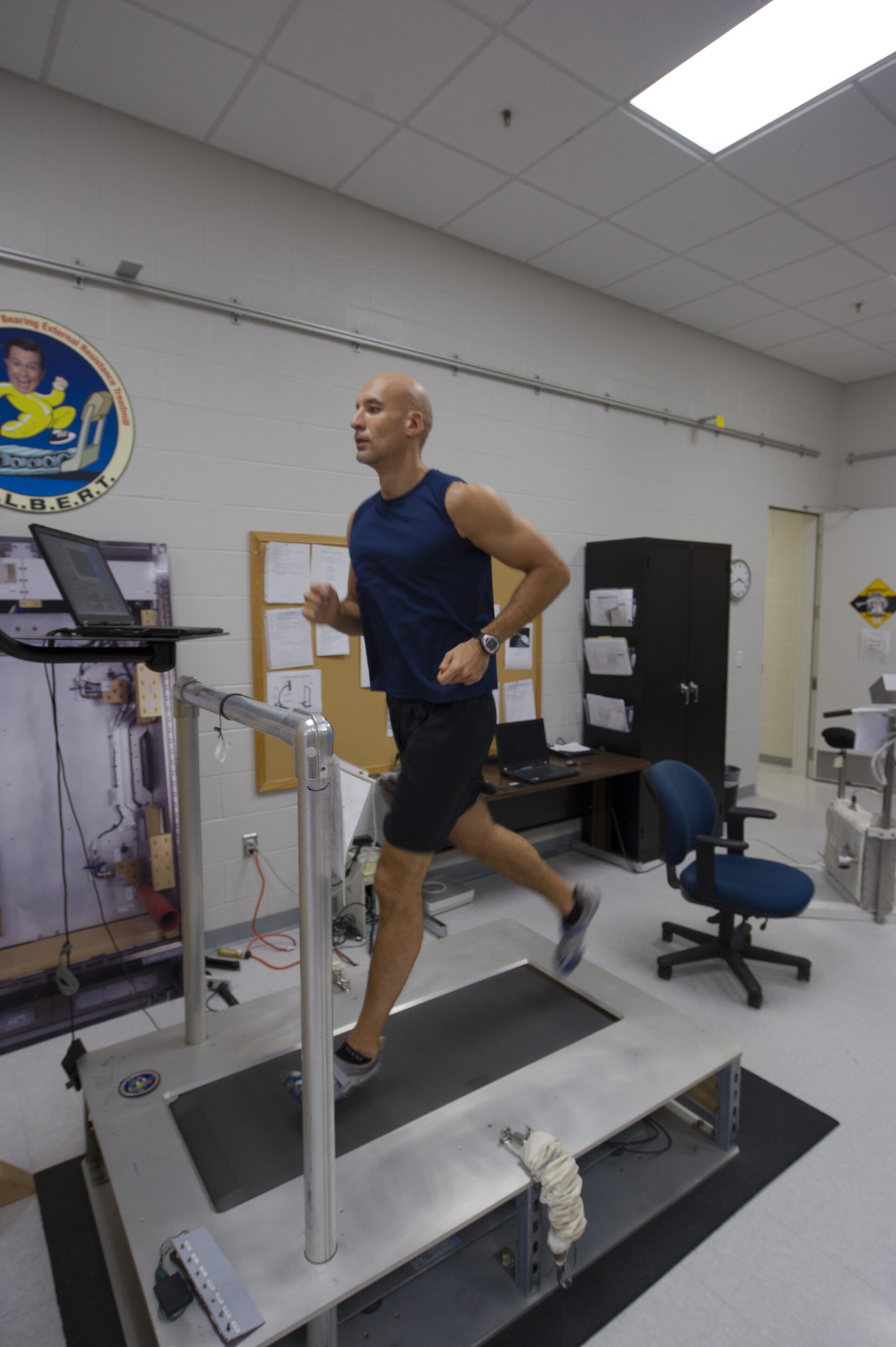Luca training at NASA