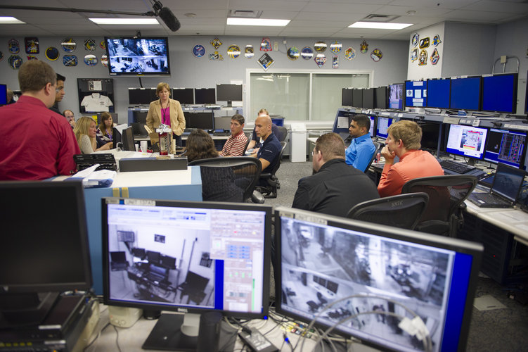 Luca training at NASA