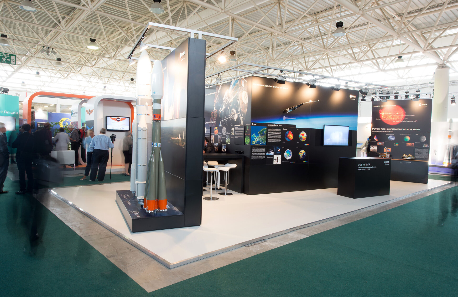 ESA exhibition ‘Space for Earth’ IAC 2012