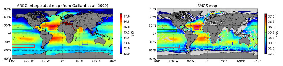 Sea-surface salinity