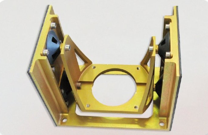 Amortisseur en Smactane pour satellite