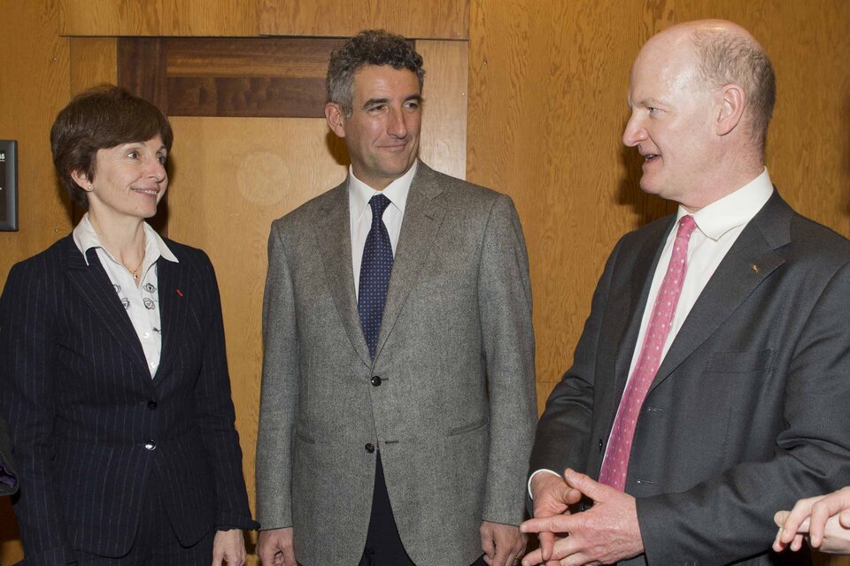 Magali Vaissière, Franco Ongaro and David Willetts