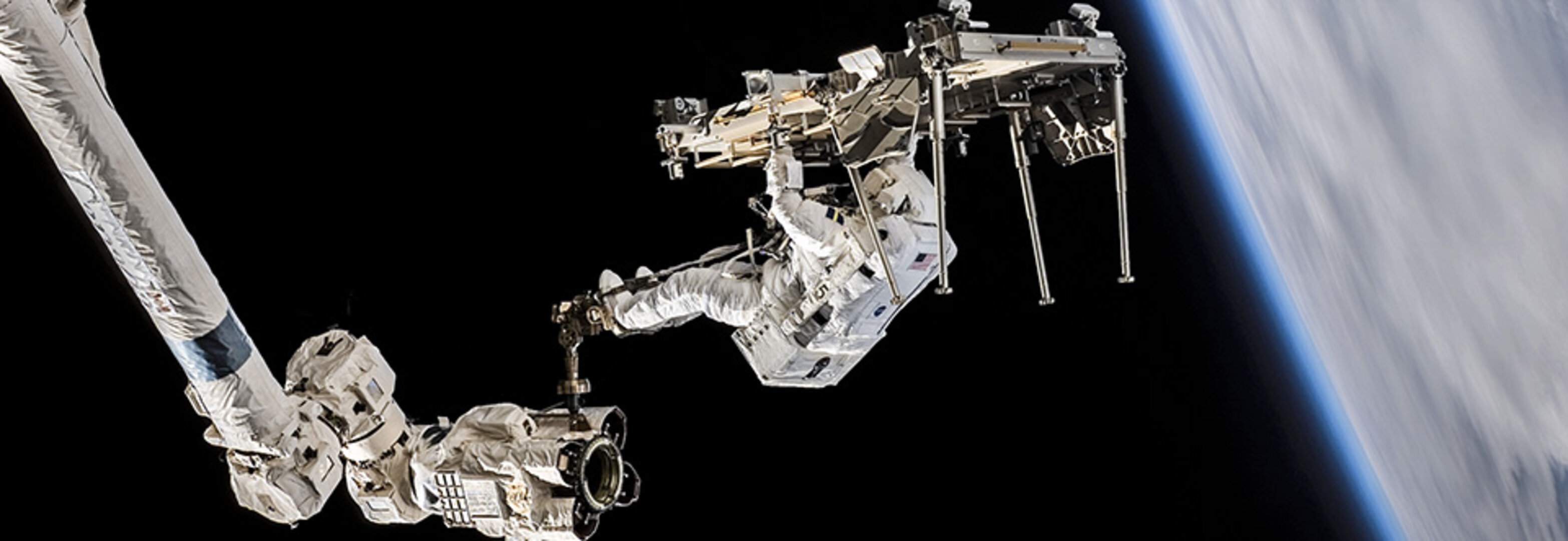 Fuglesang during operations to relocate two CETA carts