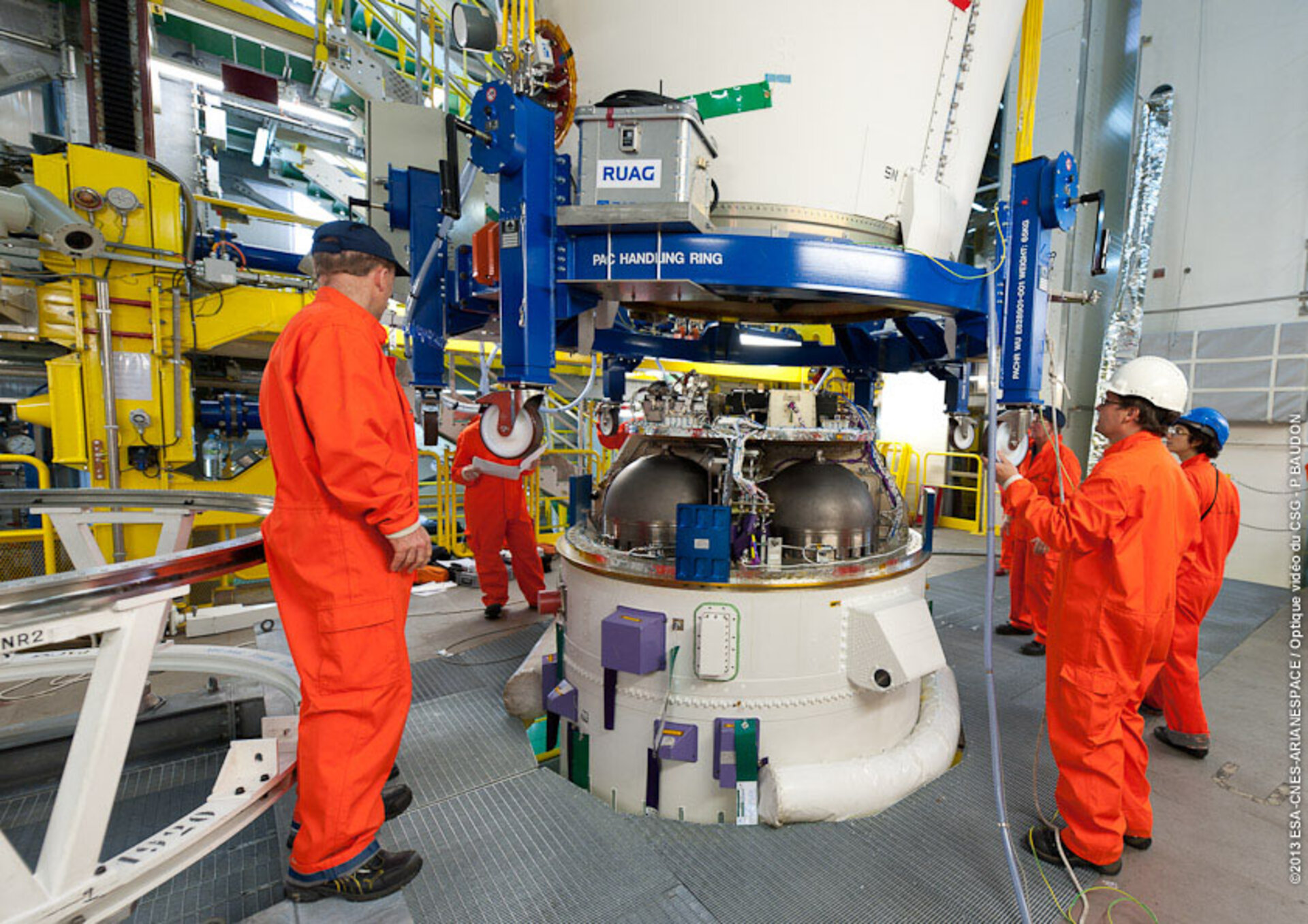 Vega VV02 composite installed at CSG