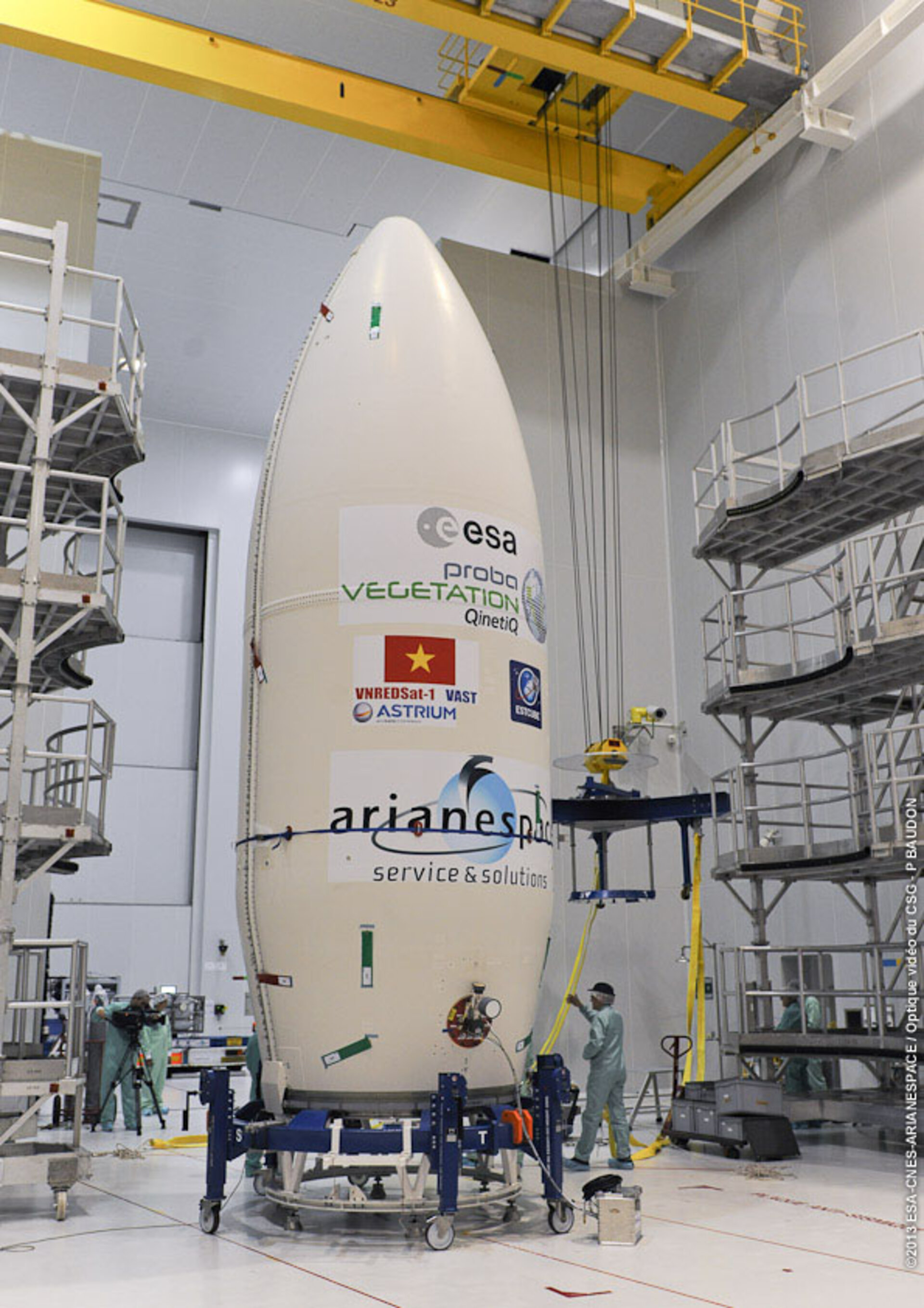 Vega VV02 composite with Proba-V