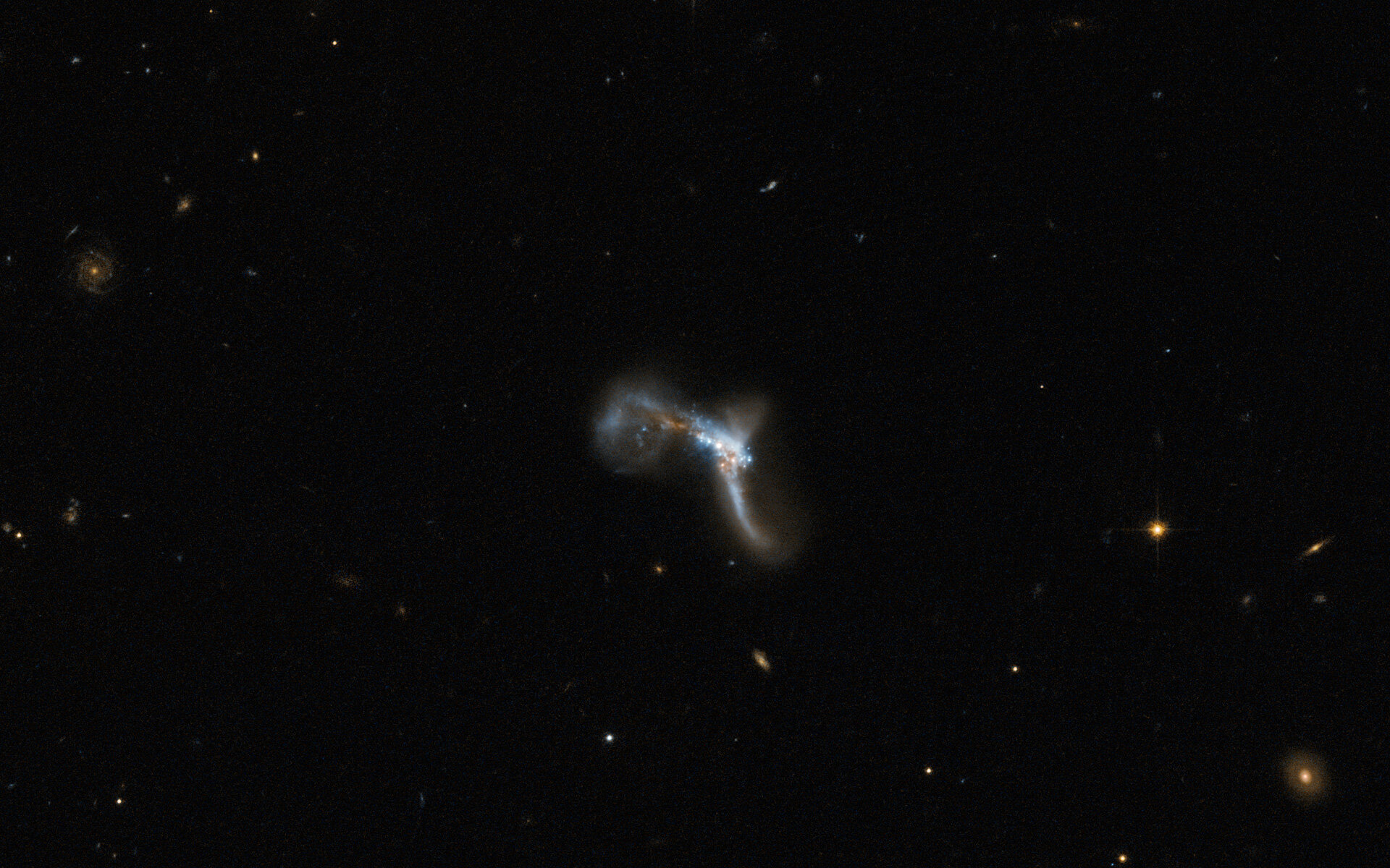 A very bright contortionist