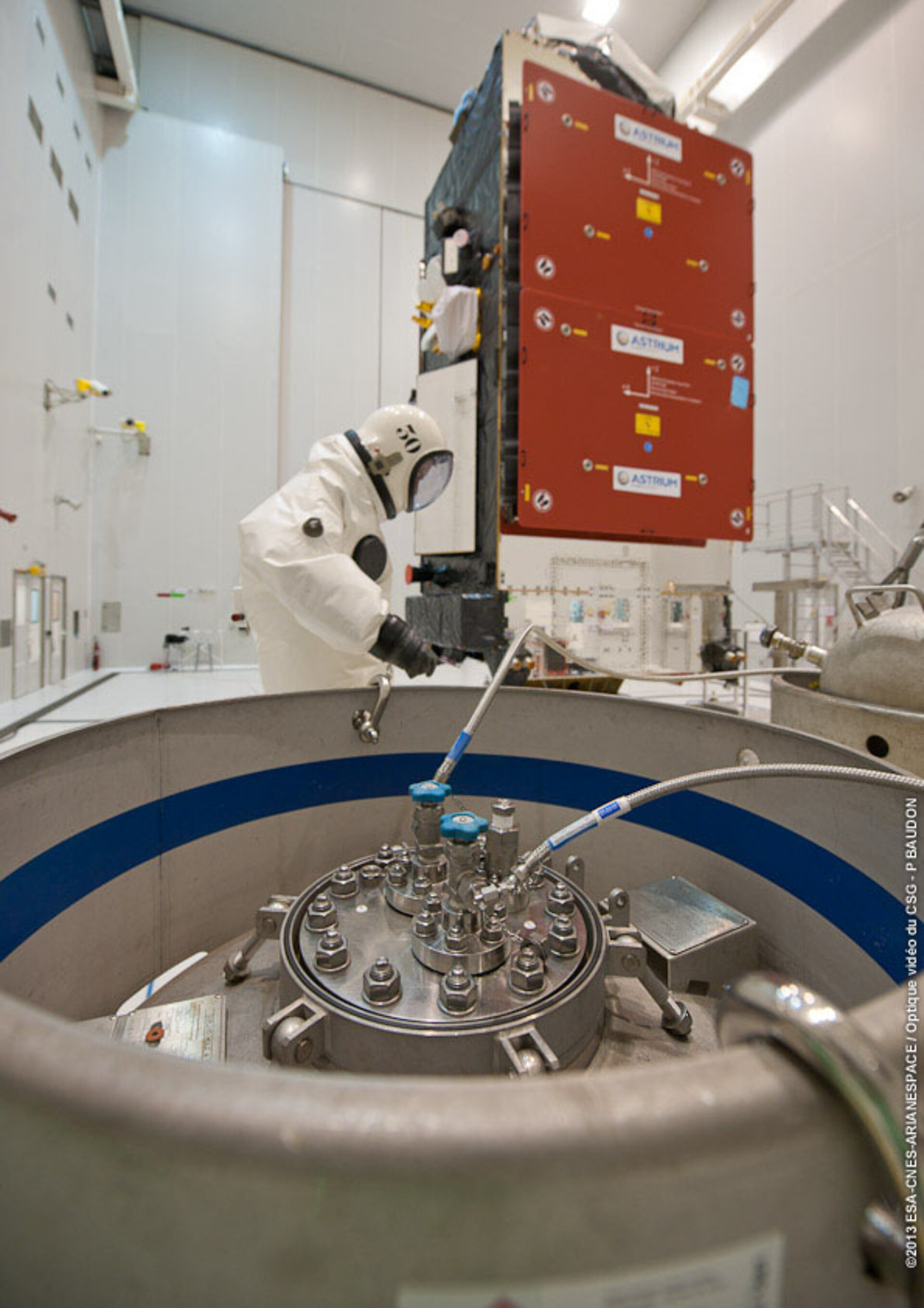 Alphasat fuelled with chemical propellant