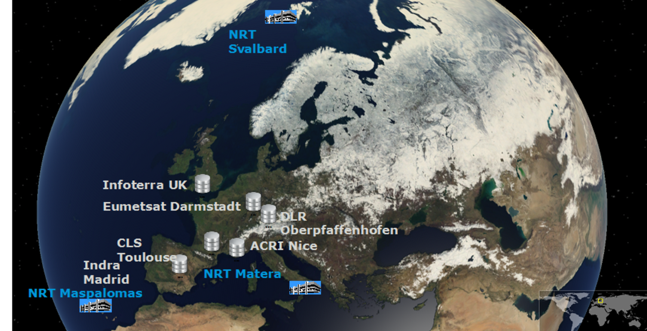 Sentinel Core Ground Segment Centres