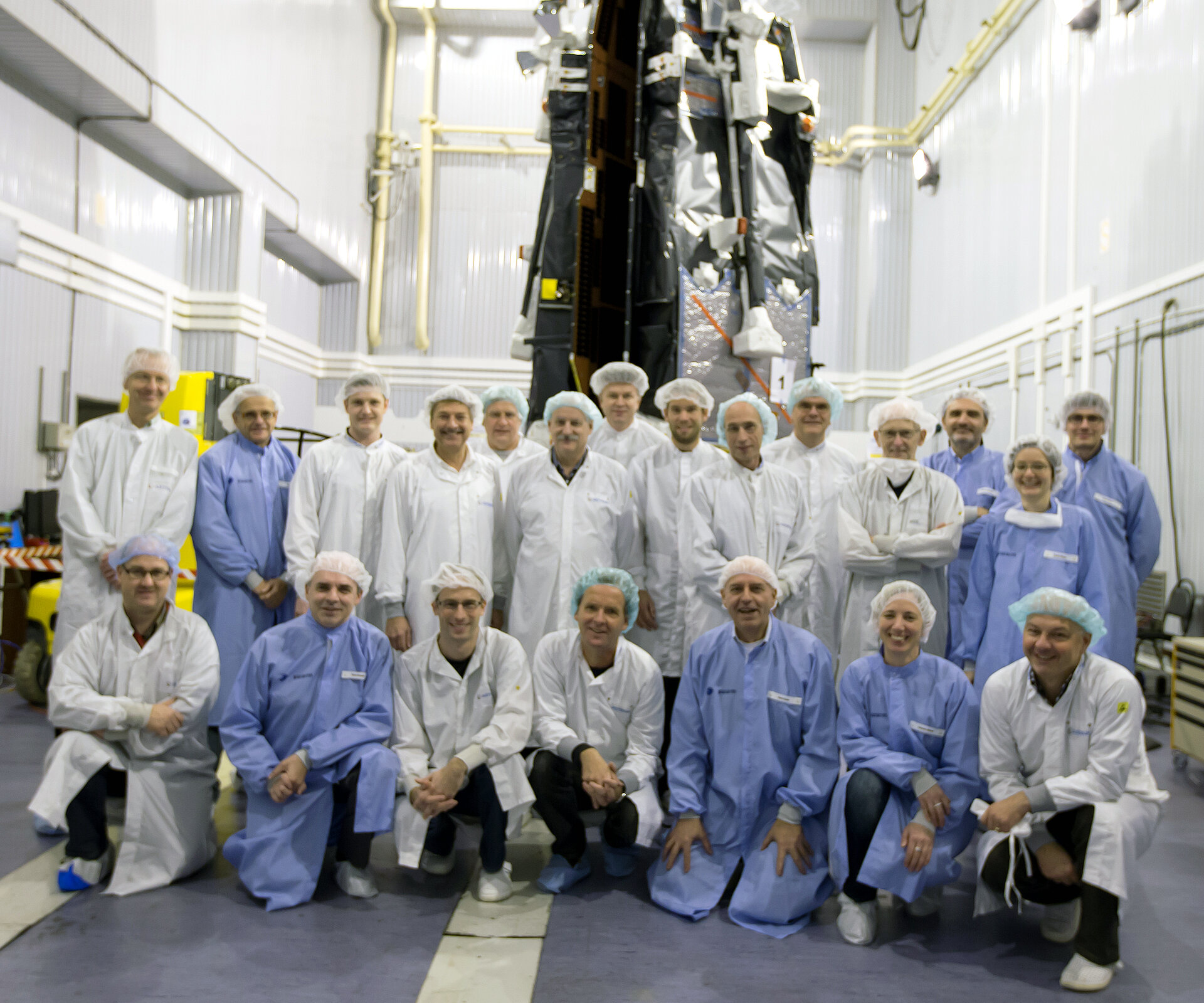 Swarm launch campaign team