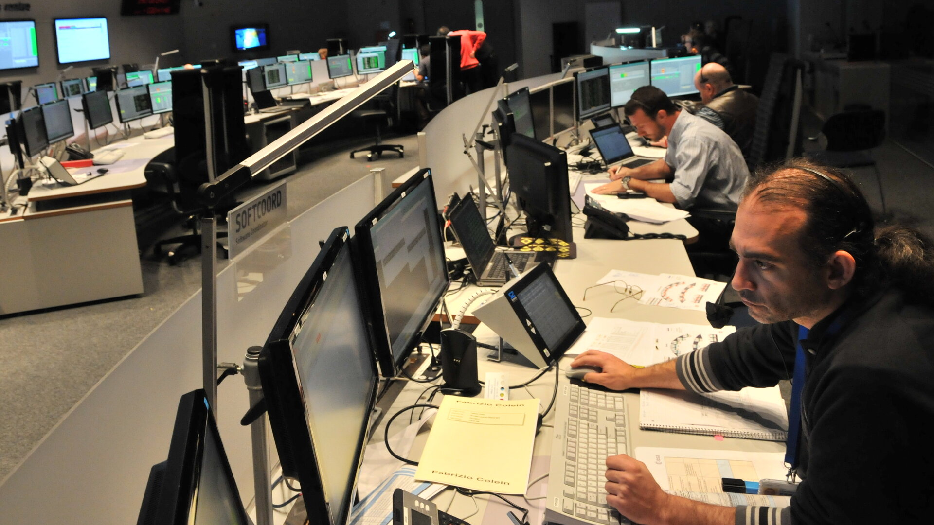 Swarm mission team in training