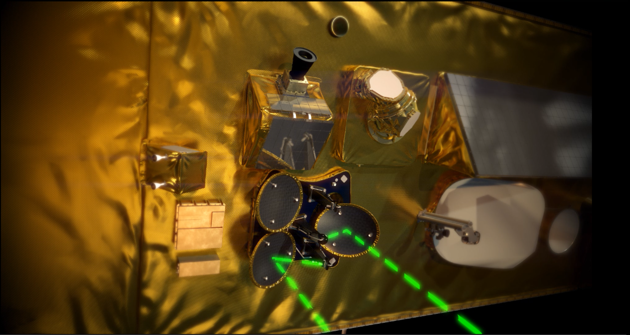 Alphasat's TDP 5 Comex experiment in orbit