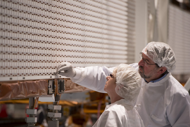 Sentinel-1A radar deployment