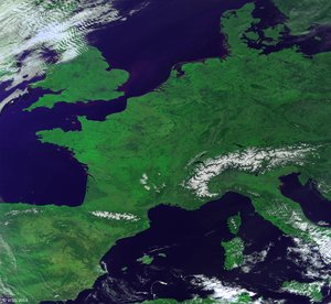 Proba-V images Europe