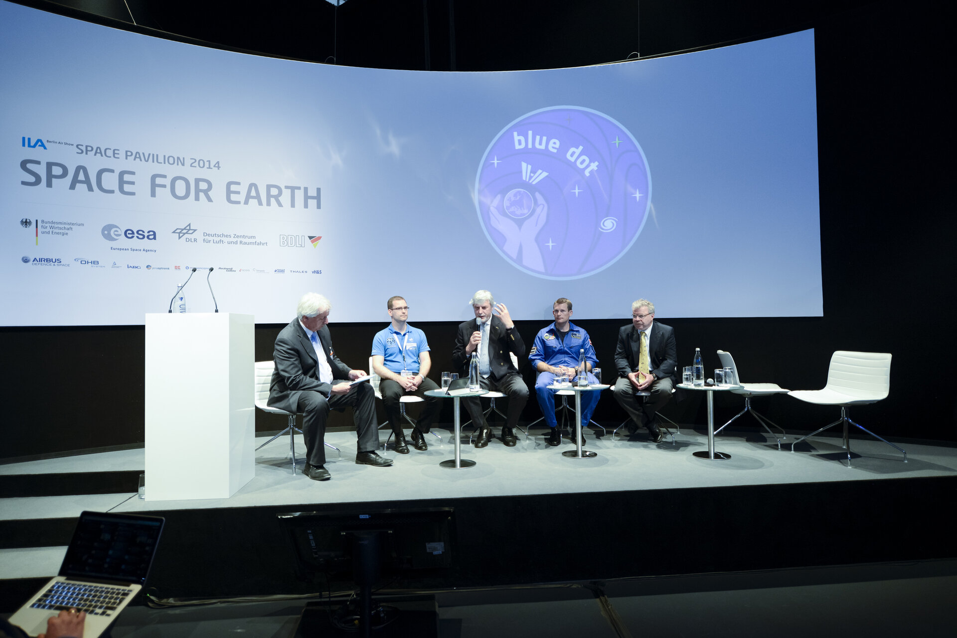 Presentation of Alexander Gerst ‘Blue Dot’ mission