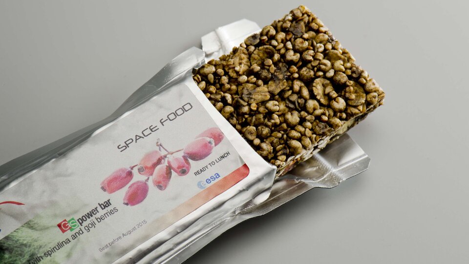 Spirulina astronaut food