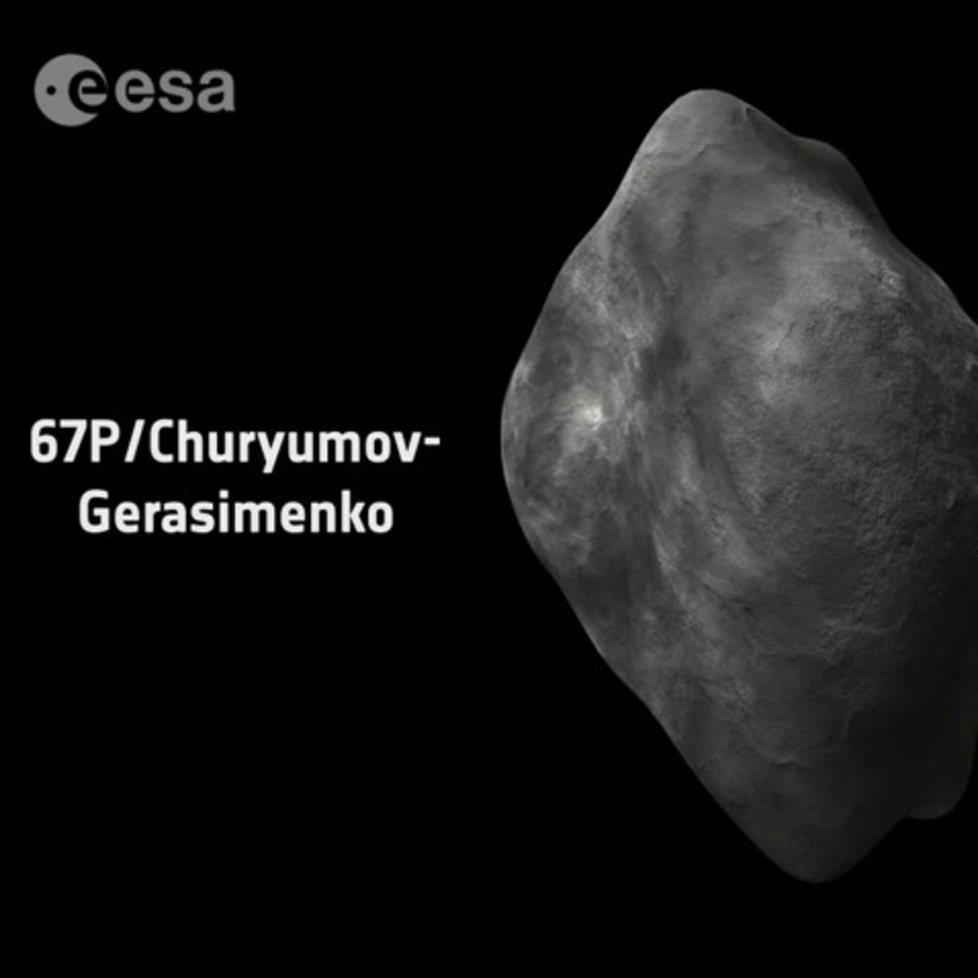 Taille comparative de Rosetta avec la comète 67P