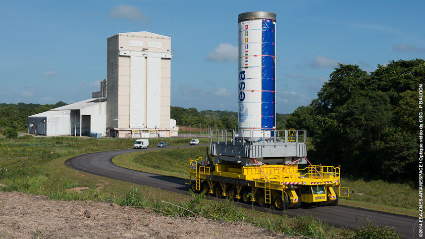 Vega wordt klaargemaakt voor lancering