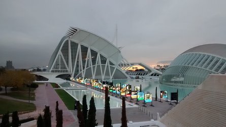 Exposición en la Ciudad de las Artes y las Ciencias en Valencia