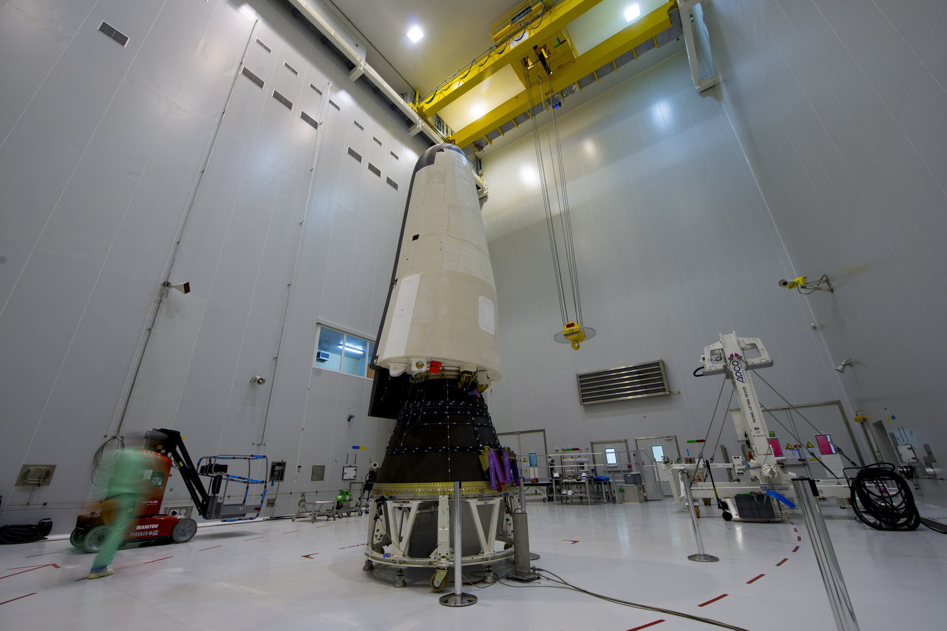 IXV installed on its payload adapter