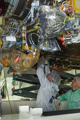 SmallGEO AG1 completes integration in OHB cleanroom