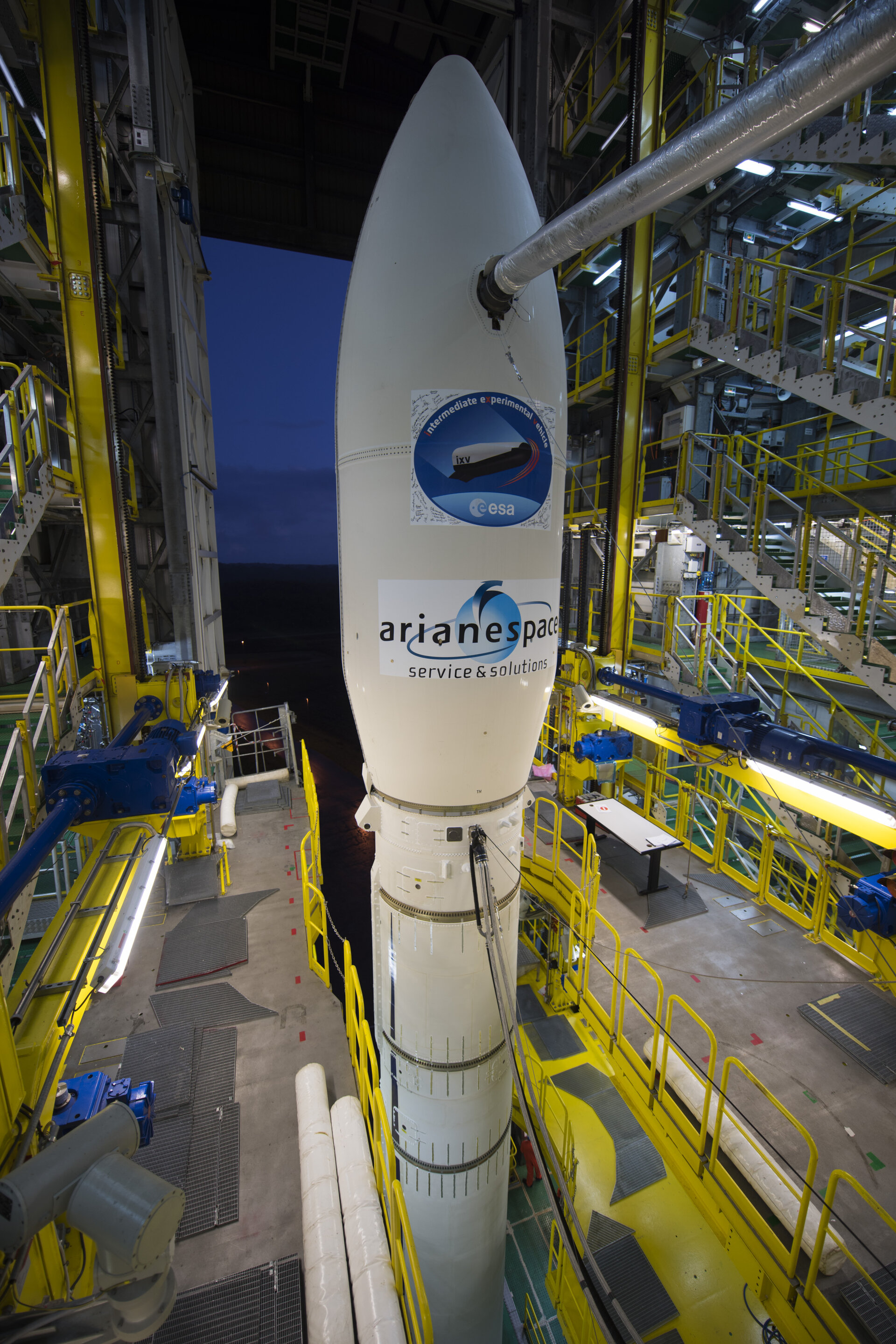 Vega VV04 ready for liftoff