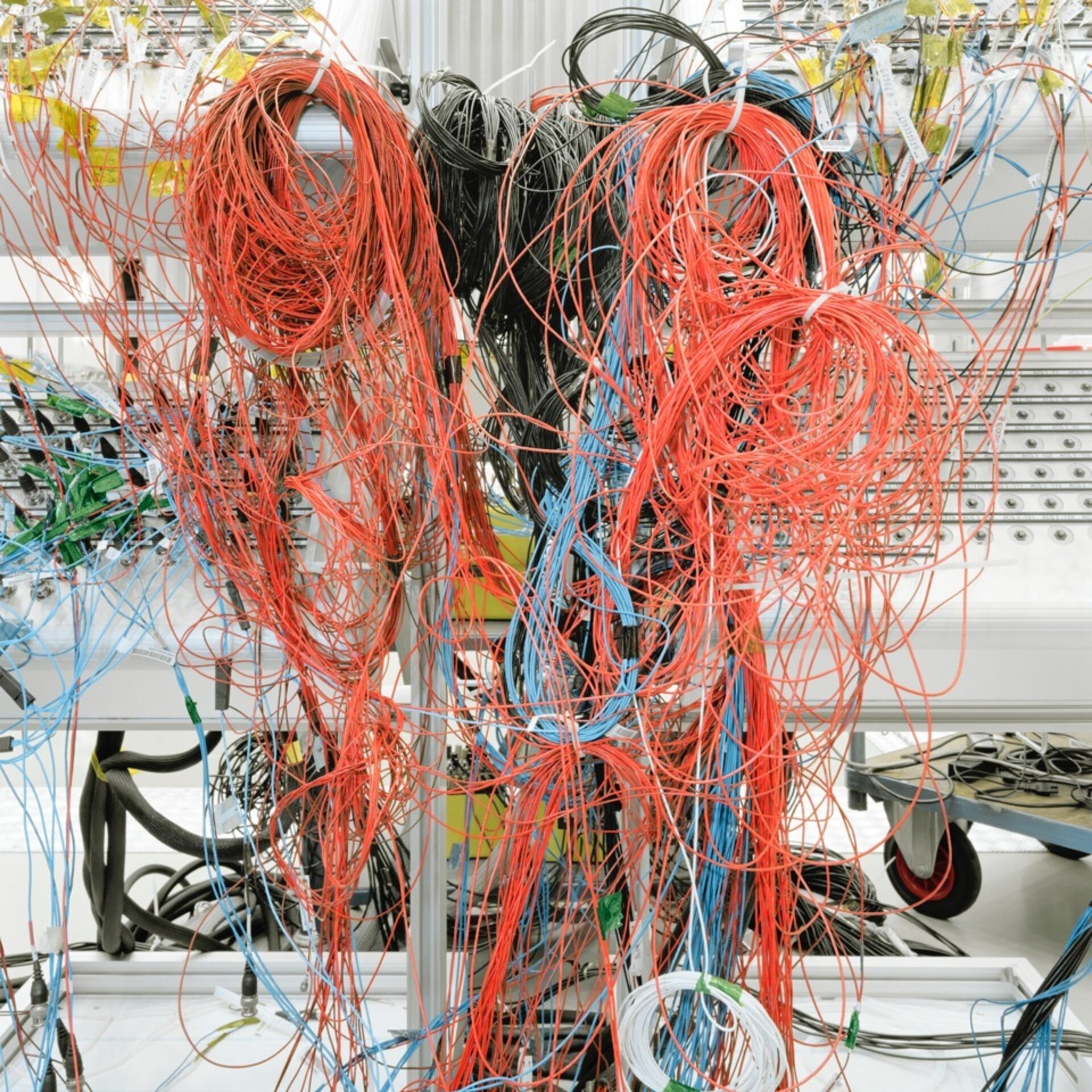 Cabling for BepiColombo testing