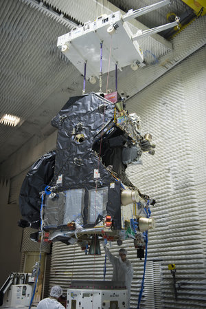 ExoMars Trace Gas Orbiter during tests 