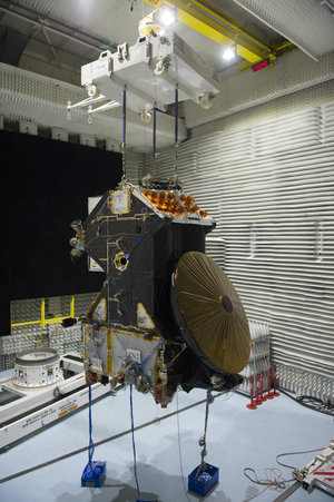 ExoMars Trace Gas Orbiter during tests 