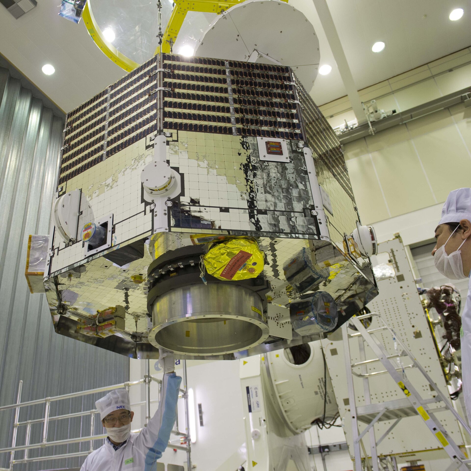 Unboxing Mercury Magnetospheric Orbiter flight model