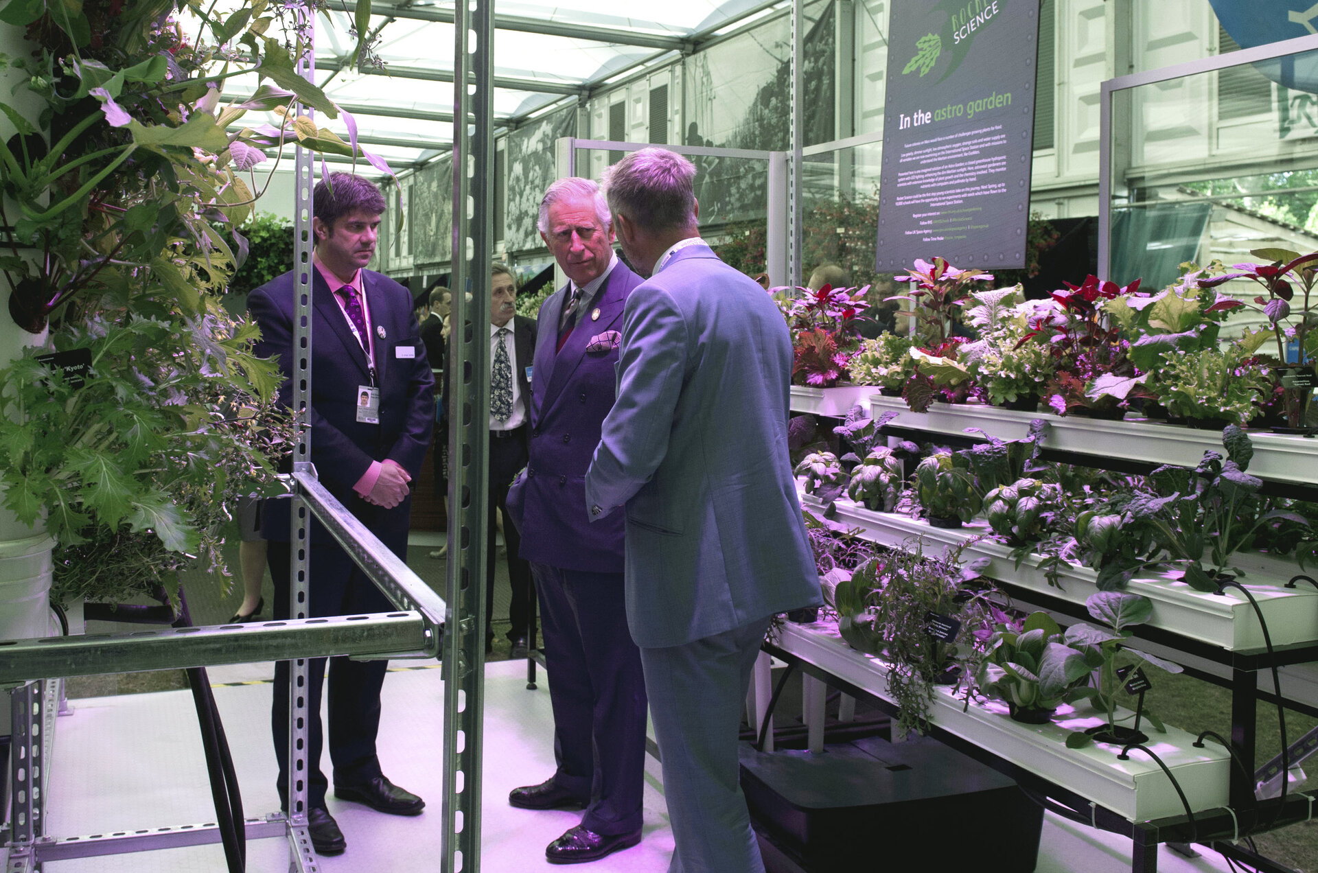 HRH Prince Charles drops by