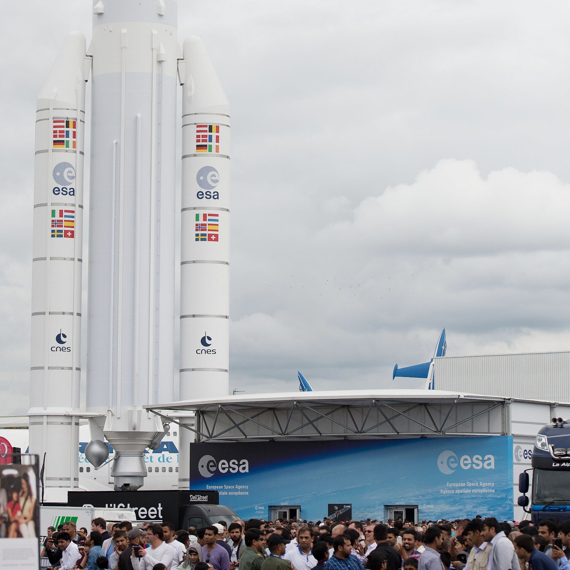 ESA Pavilion, at the 2015 Paris Air and Space Show