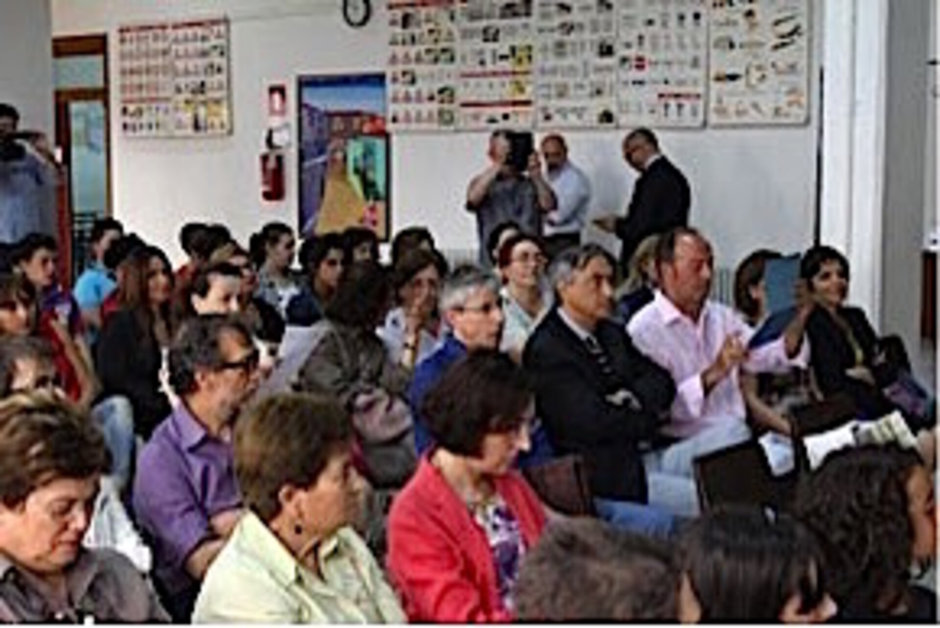 Video conference between schools