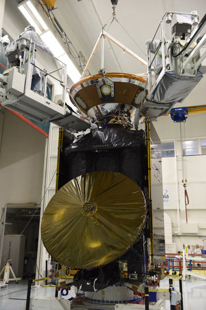 EDM module being installed at the top of the TGO