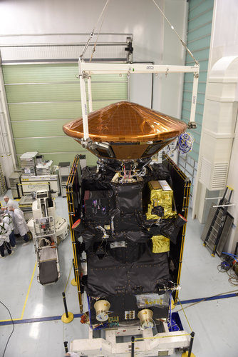 EDM module installed at the top of the TGO