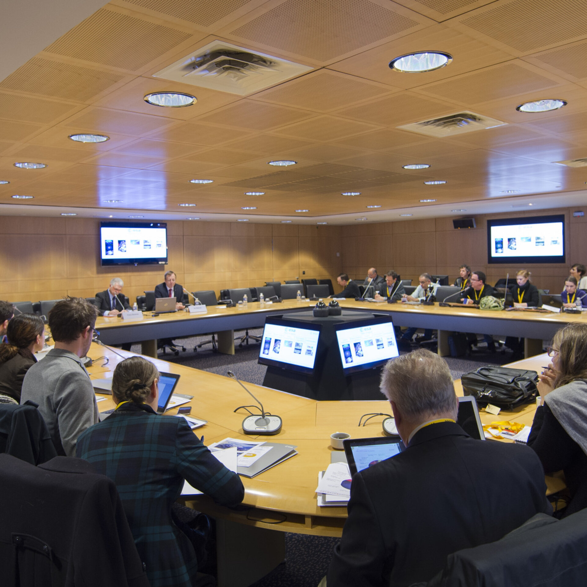 Jan Wörner during the annual press briefing on 15 January 2016