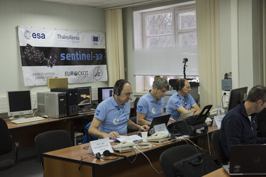 Sentinel-3A full dress rehearsal of the countdown