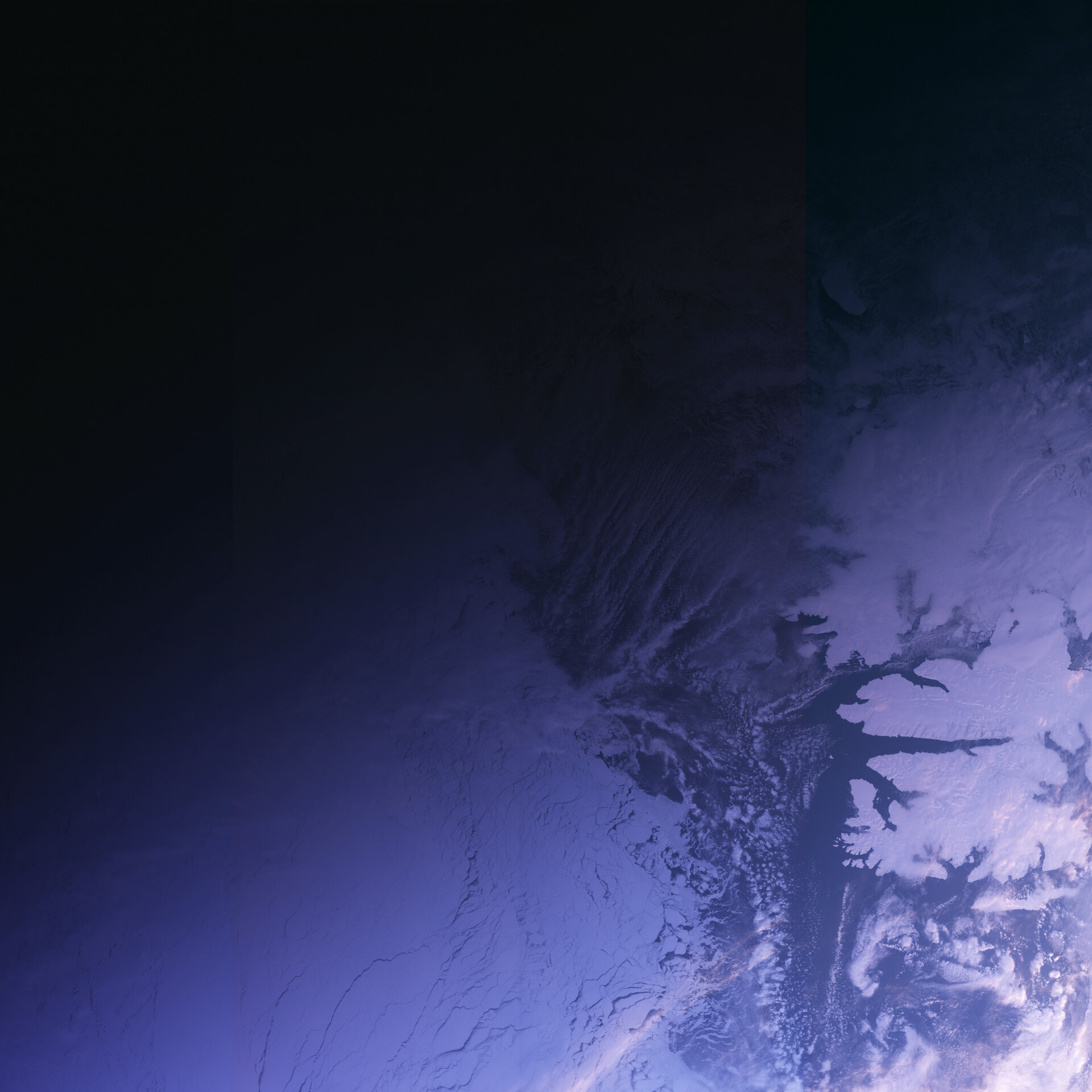 First image from Sentinel-3A