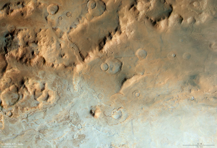 Hellas Basin rim
