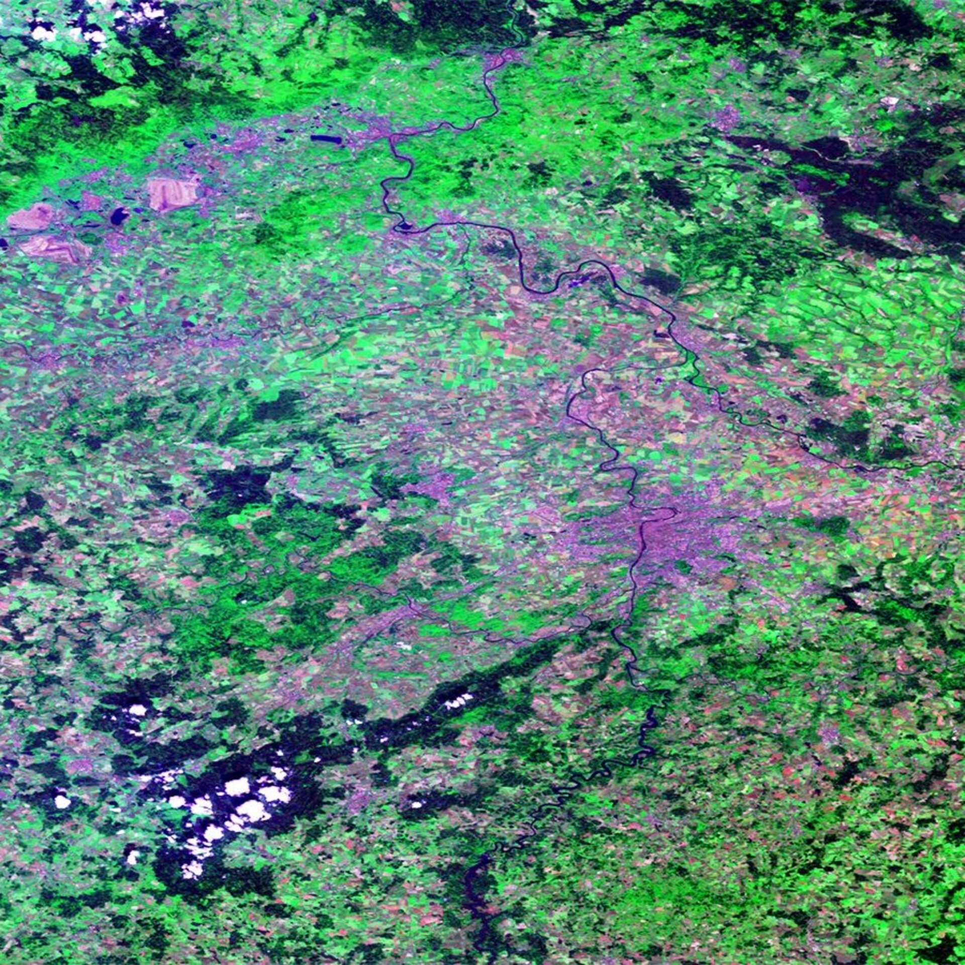 Proba-V images Prague