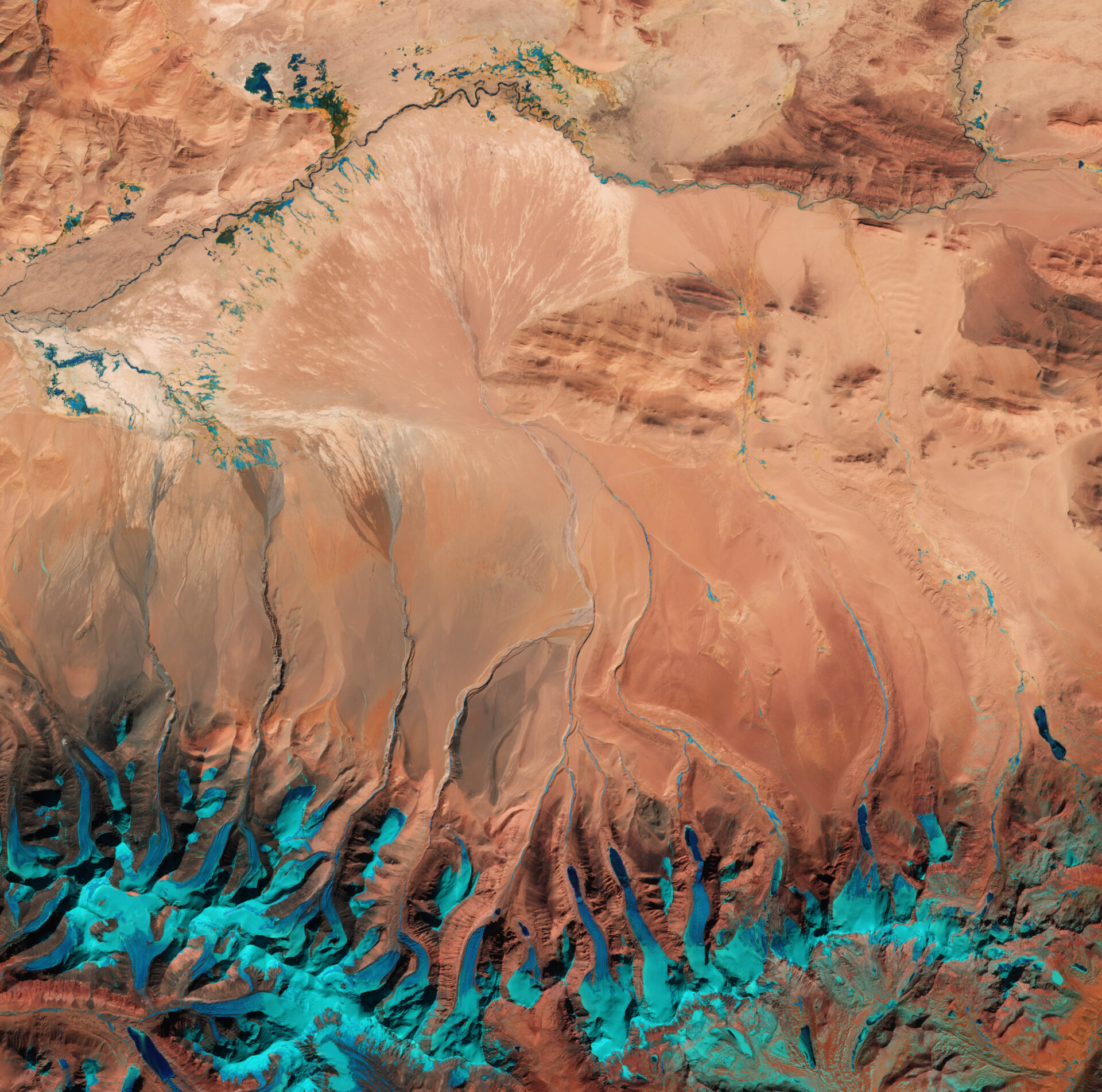 Altopiano del Tibet - Sentinel-2A