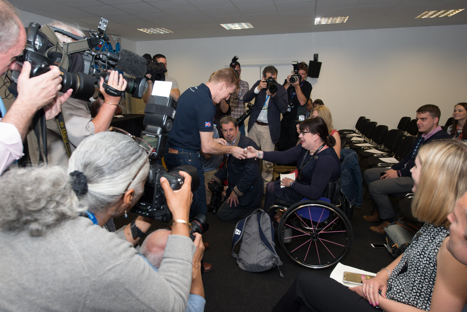 ESA/UK Space Agency Press conference with ESA astronaut Tim Peake